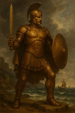 Talos, o autômato de bronze.